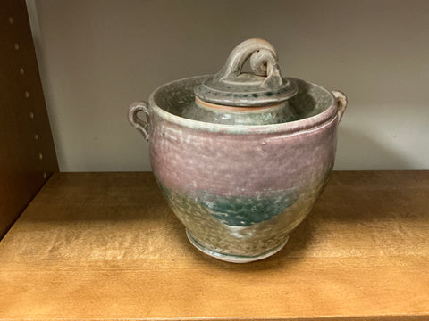 Lidded pottery