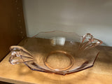 Vintage pink serving dish