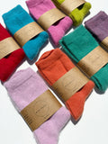 FLUFFY ANGORA SOCKS