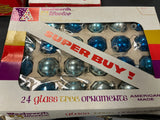 Blue Vintage ornaments