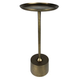 Martini Table, Brass