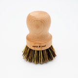 Pot and Pan Brush - Beechwood and Union fiber