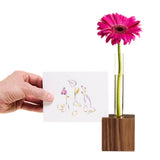 Base Vase + The Block Party Bundle (Walnut)