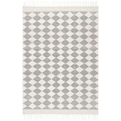 Arvin Olano Fractal Diamond Wool Area Rug