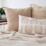 Lennox Woven Textured Pillow Cover –Soft, Stylish Decorative