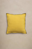Linen Green Needled Cushion Cover