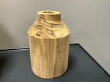 Wood vase