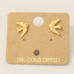 Mini Bird Stud Earrings