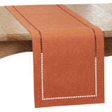 Laser-Cut Hemstitch Runner