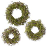 Twig & Green Seed Berry Wreaths (3 Sizes)