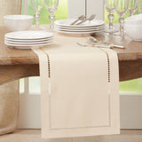 Laser-Cut Hemstitch Runner