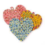 Heart Trivet - Assorted Upcycled Sari
