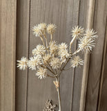 12''T Faux Echinops Globe Thistles Bunch, Autumn Fillers