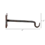Bijou Wall Hook 4 in - Steel - Natural