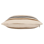 Transitional Hand-Woven Modern Striped Cotton Throw Pillow/cover only