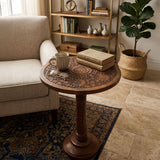 22 Inch Side End Table |Round Top