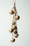JINGLE BELL BUNCH ON A JUTE ROPE