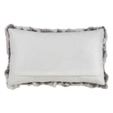 Rabbit Fur Pillow - Poly Filled