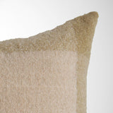 Oden Boucle Pillow Cover with Border – Textured, Decorative