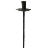 Garden Stake Taper Holder, Iron - Black