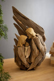 DRIFTWOOD MARY JOSEPH AND JESUS WITH WING