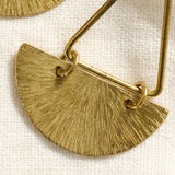 Tana Brass Post Earrings