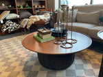 Coulter Reclaimed Teak Coffee Table -Antique Copper-