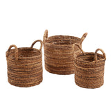 Rustic Abaca Woven Basket (3 SIZES)