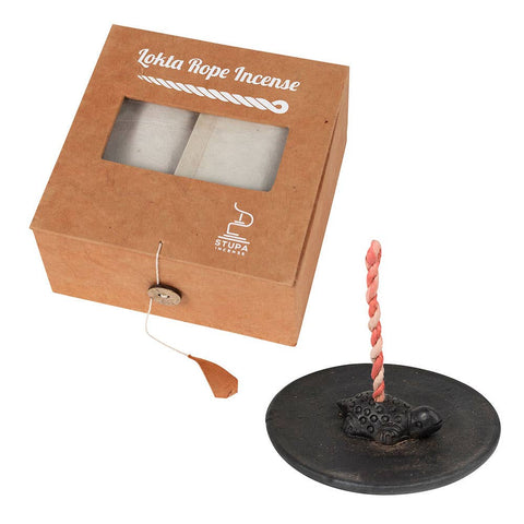 * Lokta Rope Incense Set