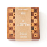 Travel Chess Game - Handcrafted Wood Pegs