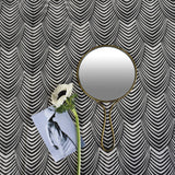 Lena Hand Mirror, Brass - Round - Brass