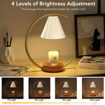 Dimmable Candle Warmer Lamp Candle Holder LED Arc Table Lamp