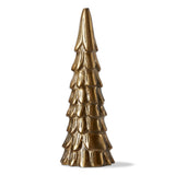 Cast Aluminum Tree Decor Large Antique Brass Christmas