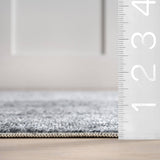 Argelia Solid Machine Washable Area Rug