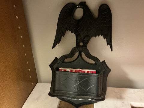 Iron match holder