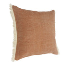 Aspen Fringed Throw Pillow/cover only