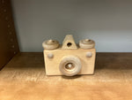 Wood toy camera