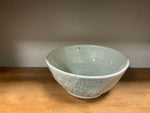 Light green serving bowl