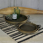 Archer Galvanized Trays, Round 3 sizes