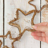 5 ft Chain Grapevine Twig Garland  - Select Stars or Hearts