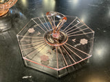 Large pink serving dish