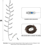 6Ft. Willow Vine Lights LED Indoor String Lights