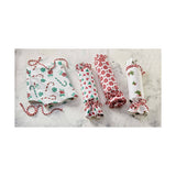 Hats Cracker Dishtowel Multi Cotton Christmas