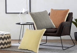 Aspen Fringed Throw Pillow/cover only