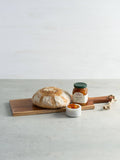 Wood Board With Braided Handle & Tie