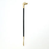 Metal handle Wooden Long Shoehorn-32"