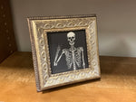 Small skeleton print