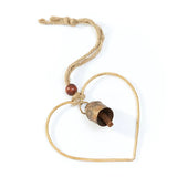 Air Element Heart Bell Wind Chime - Handmade