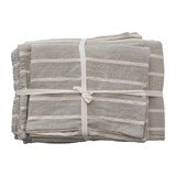 Cotton Double Cloth Bed Cover, 2 Shams, Set of 3