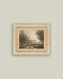 The Creek Framed Antique Art